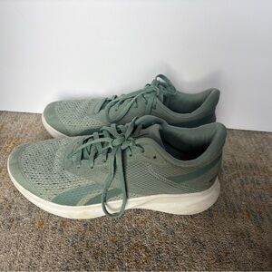 Reebok Sneakers Women Sz 7 Speed Breeze 2.0 Running Shoes Green Gray Trainers